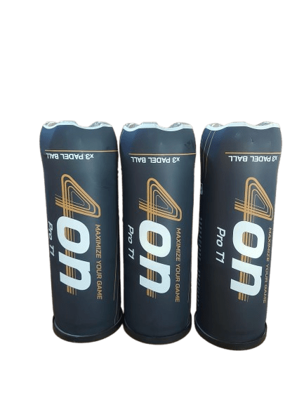 40N PADEL BALLS PACK OF 3 CANS - Padel Outlet 4 ON