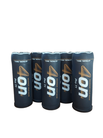 40N PADEL BALLS PACK OF 5 CANS - Padel Outlet 4 ON