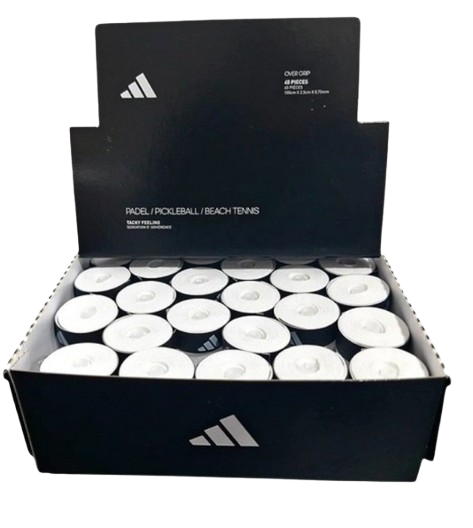 Cube Overgrip Adidas Tacky 45 units white micro-perforated