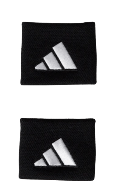 Adidas Small Wristbands Black/White X2 - Padel Outlet ADIDAS