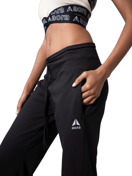 AORA BALOON YOGA PANT BLACK - Padel Outlet AORA