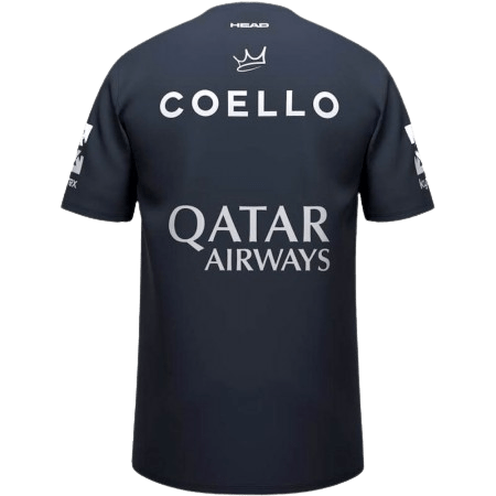 Arturo Coello Sponsors T-Shirt Navy - Padel Outlet HEAD