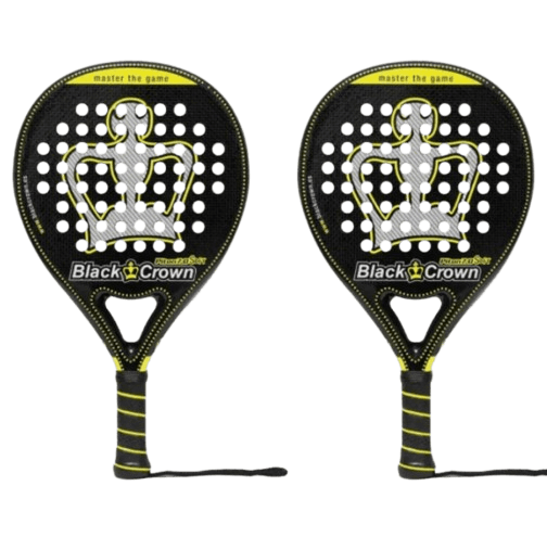 Black crown Racket Piton 7.0 Soft X2 - Padel Outlet Black Crown
