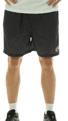 BULLPADEL MENS SHORTS ABATO 005 NEGRO - Padel Outlet BULL PADEL