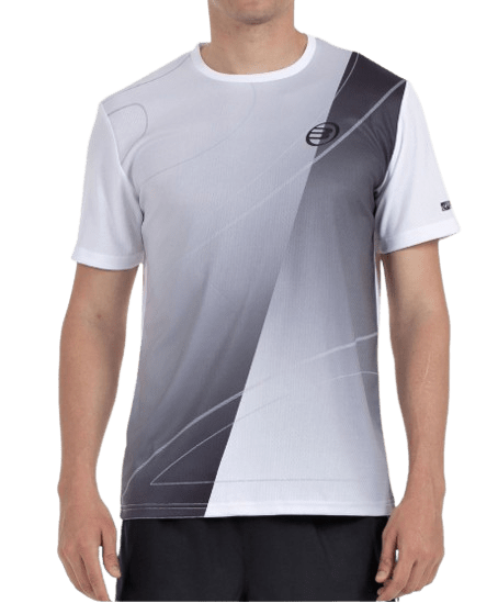 Bullpadel Men's T-shirt Cumbre White - Padel Outlet BULLPADEL