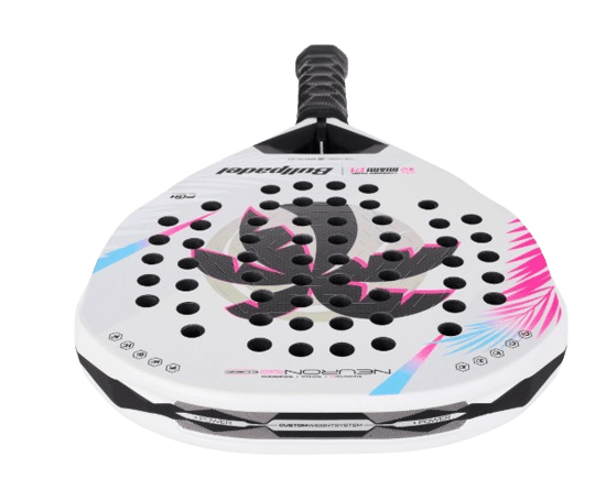 Bullpadel Padel Racket Neuron 02 Edge Miami Blanco 2026 - Padel Outlet BULLPADEL