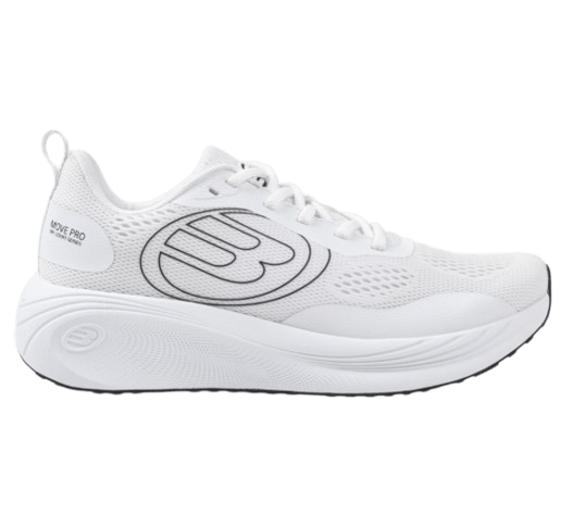 Bullpadel Shoes Men's Move Pro-012-Blanco - Padel Outlet BULLPADEL