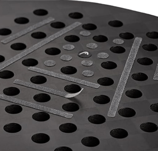 HEAD Padel Pro Spin Strips Clear One Size - Padel Outlet HEAD