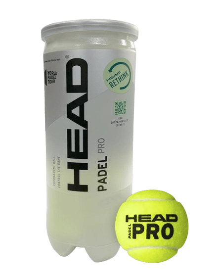 Head PRO Padel Balls - Padel Outlet HEAD
