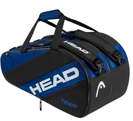 HEAD Team Padel Bag| Black/Blue - Padel Outlet HEAD