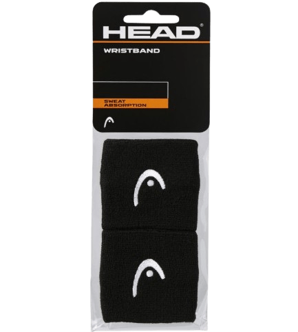 Head Wristbands 2.5" - black - Padel Outlet HEAD