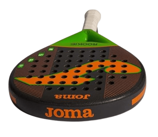 Joma Padel Racket Rookie Black Orange - Padel Outlet JOMA