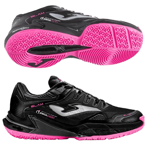 Joma Shoes Slam 2401 Black - Padel Outlet JOMA