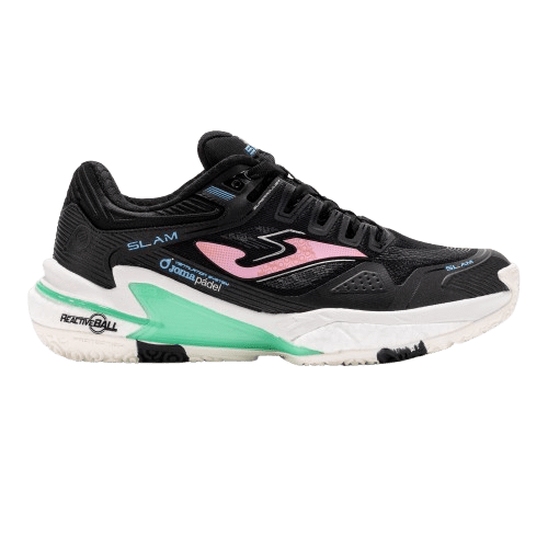 Joma Shoes Slam Lady 2501 Black - Padel Outlet JOMA