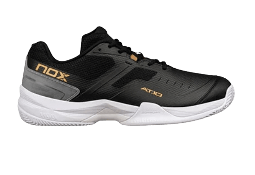 Nox Men's Shoes AT10 Pro Black/Gold - Padel Outlet NOX