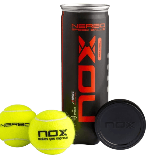 NOX NERBO SPEED PADEL BALLS - Padel Outlet NOX
