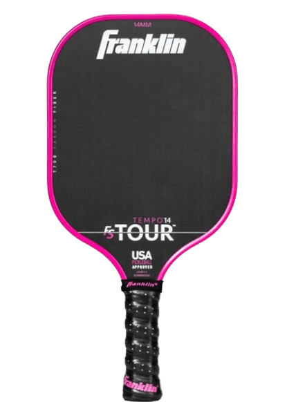 PICKLEBALL 10.1 PADDLE FS TOUR TEMPO 14MM PINK - Padel Outlet FRANKLIN
