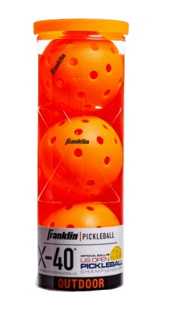 PICKLEBALL 10.1 PCKLBL X - 40 3 PK OPTIC LAVA - Padel Outlet FRANKLIN