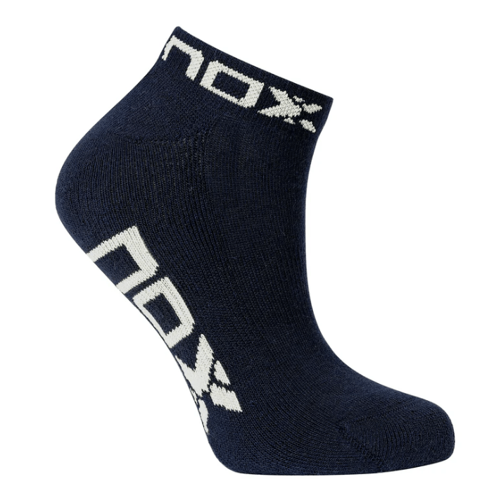 Short Nox Socks Navy Blue/White Logo - Padel Outlet NOX