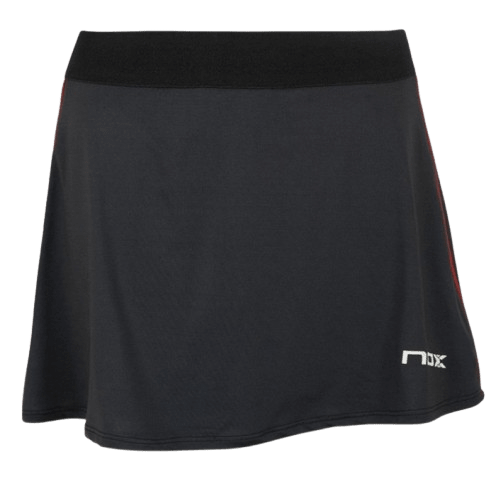 Skirt Nox Alexia Plomo Logo White - Padel Outlet nox