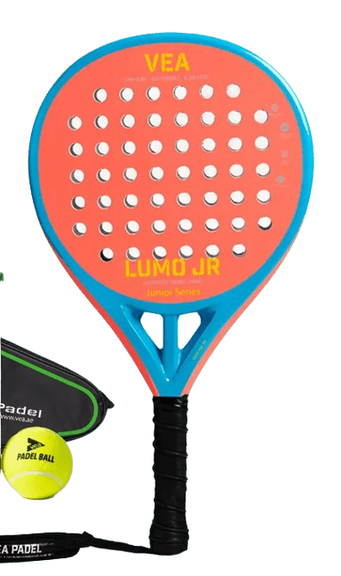 VEA Kids Padel Racket Lumo JR – Neon Orange - Padel Outlet VEA