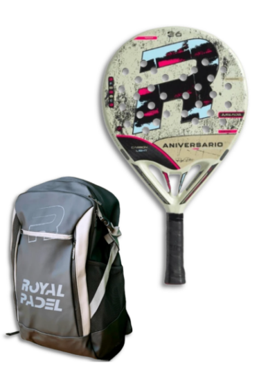 Royal Padel Racket 36th Anniversary Light 2026+ Bag