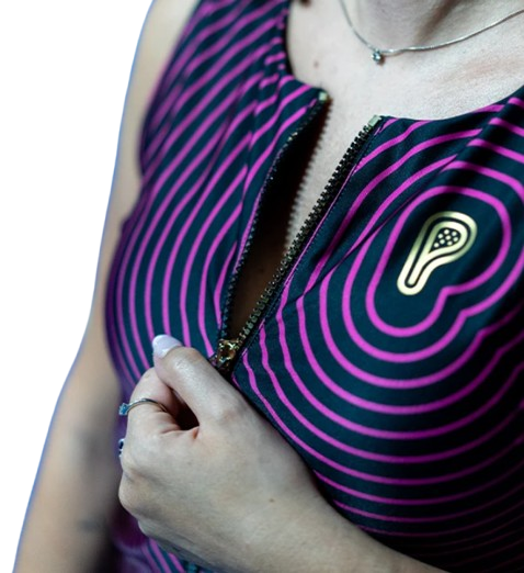 Padel Psycho Marie Dress Magenta