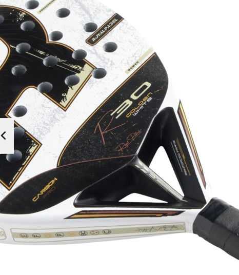 Royal Padel Racket 30 Golden White 2026
