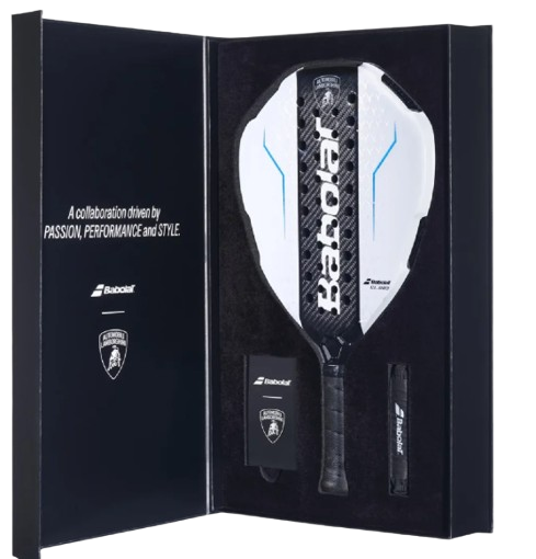 BABOLAT Lamborghini Padel Racket BL003 White 2026