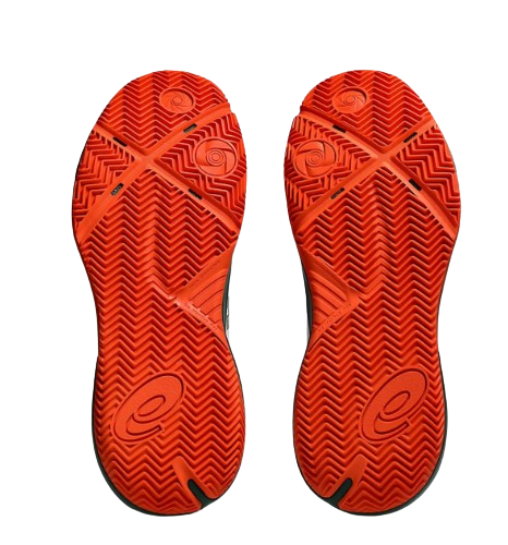 Asics Mens Shoes Gel-Challenger 15 Padel - White/Energy Orange