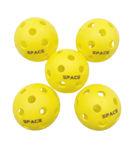 SPACE PICKLEBALL BALLS x5