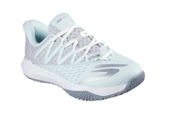 Skechers Women'sViper Court Rally Light Blue Grey