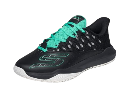 Skechers Mens Shoes Viper Court Rally Black Aqua