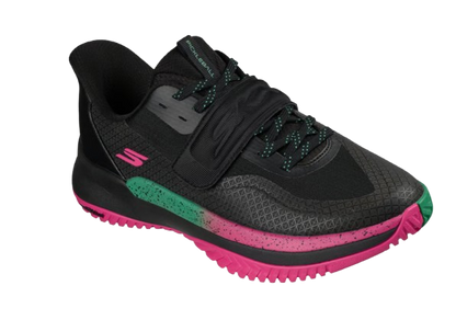 Skechers Mens Shoes Viper Court Elite 2.0 Black Burgundy
