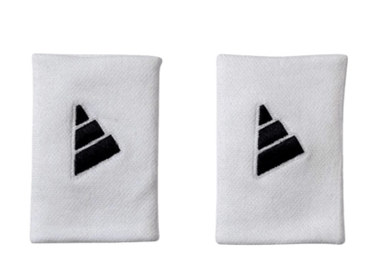 Adidas Long White Black Wristbands X2 - Padel Outlet ADIDAS