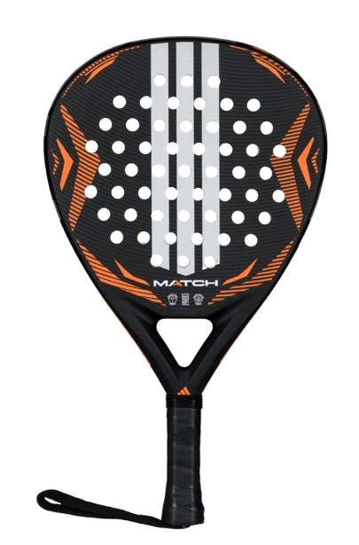 Adidas Padel Racket Match Black/Orange 2026 - Padel Outlet Adidas