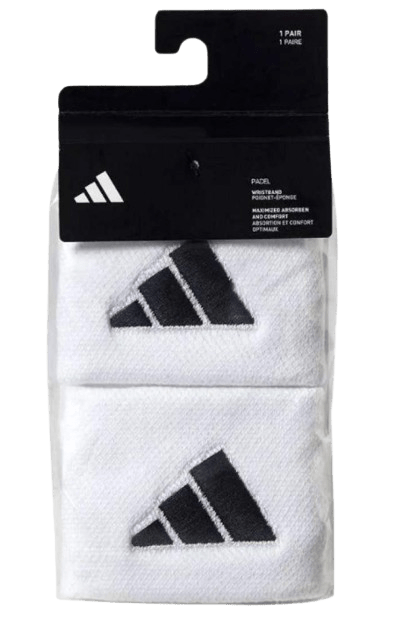 Adidas Short White Black Wristbands X2 - Padel Outlet ADIDAS