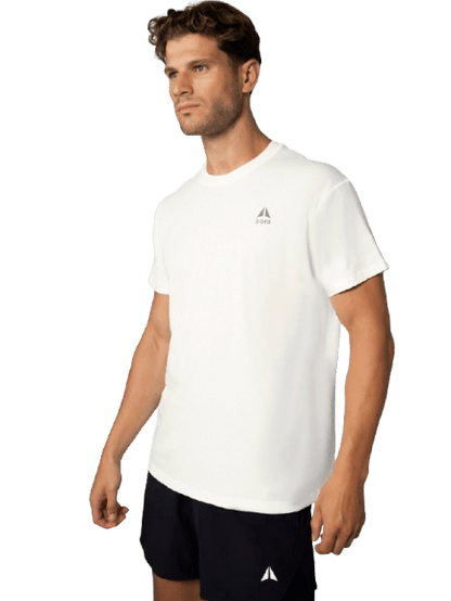 AORA UNISEX SEASON GRAPHIC SHIRT V1 WHITE - Padel Outlet AORA