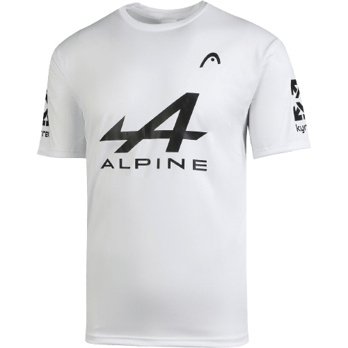 Arturo Coello Sponsors T-Shirt White - Padel Outlet HEAD