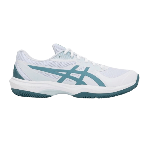 ASICS GAME FF PADEL - WHITE/MISTY PINE Shoes - Padel Outlet Asics
