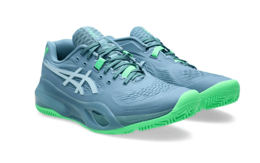 ASICS SHOES MEN'S GEL - RESOLUTION X PADEL BLUE/COOL GREY - Padel Outlet Asics