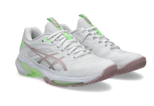ASICS SHOES WOMEN'S SOLUTION SPEED FF 4 WHITE/MORGANITE - Padel Outlet Asics
