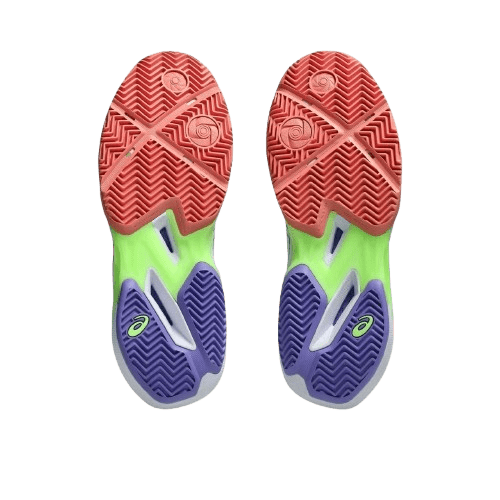 Asics Sonicsmash FF Women Padel Shoes - White/ Guava - Padel Outlet Asics