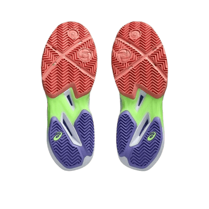 Asics Sonicsmash FF Women Padel Shoes - White/ Guava - Padel Outlet Asics