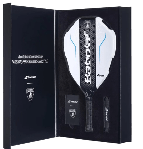 BABOLAT Lamborghini Padel Racket BL003 White 2026 - Padel Outlet BABOLAT