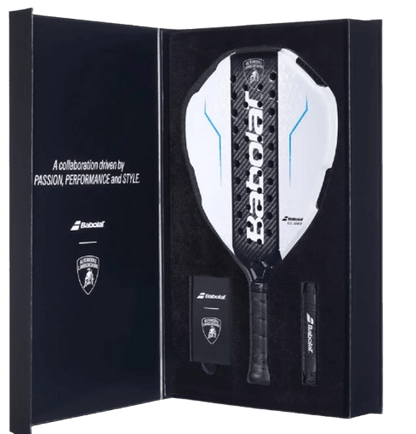 BABOLAT Lamborghini Padel Racket BL003 White 2026 - Padel Outlet BABOLAT