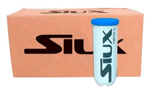Box Of Siux Neo S Blue Padel Ball Cans(24 PCS) - Padel Outlet SIUX