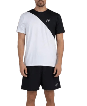 Bullpadel Men's T-shirt Palazuel 012 blanco - Padel Outlet BULLPADEL