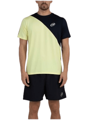 Bullpadel Men's T-shirt Palazuel Limon - Padel Outlet BULLPADEL