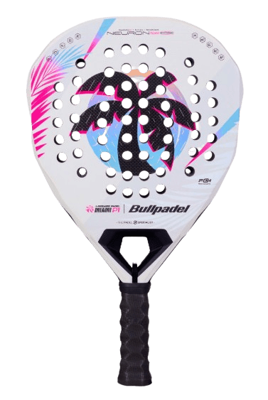 Bullpadel Padel Racket Neuron 02 Edge Miami Blanco 2026 - Padel Outlet BULLPADEL